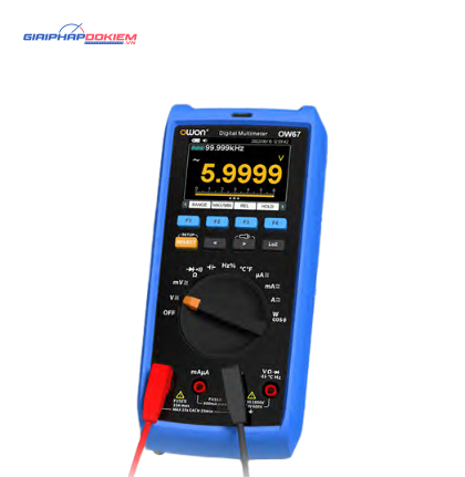 Đồng hồ vạn năng OWON OW67 True RMS (1000VDC/AC, 10AAC/DC, ±0.08% +5) 1 Đồng hồ vạn năng OWON OW67 True RMS (1000VDC/AC, 10AAC/DC, ±0.08% +5)