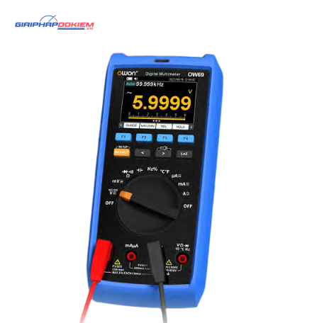 Đồng hồ vạn năng OWON OW69B True RMS, BLE 4.0 (1000VAC/DC, 10AAC/DC) 1 Đồng hồ vạn năng OWON OW69B True RMS, BLE 4.0 (1000VAC/DC, 10AAC/DC)