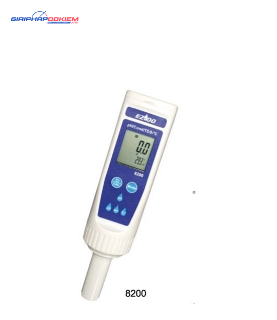 Máy đo pH/ORP/độ dẫn điện/TDS/độ mặn/nhiệt độ cầm tay EZDO 8200 (-2.00~16.00 pH; ±0.01+1 digit) 1 Máy đo pH/ORP/độ dẫn điện/TDS/độ mặn/nhiệt độ cầm tay EZDO 8200 (-2.00~16.00 pH; ±0.01+1 digit)