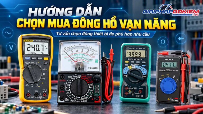 Hướng dẫn chọn mua đồng hồ vạn năng chi tiết