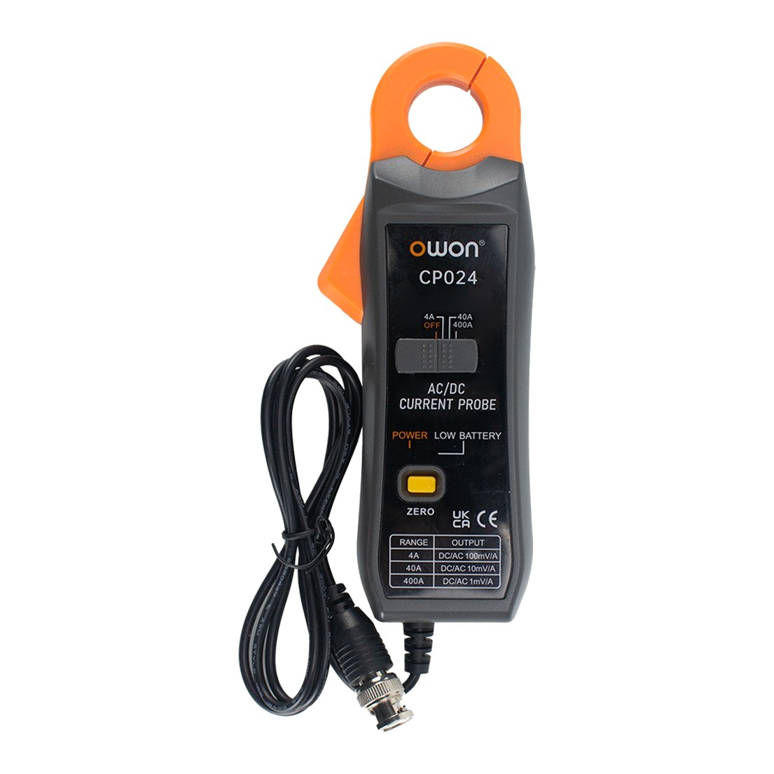 Kìm đo dòng điện AC/DC OWON CP024 (4A - 400A, 200KHz) 1 Kìm đo dòng điện AC/DC OWON CP024 (4A – 400A, 200KHz)