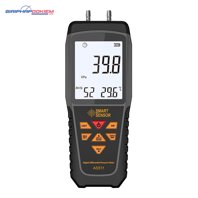 Máy đo áp suất chênh lệch SMARTSENSOR AS511 (-39.98~39.98KPa, ±1%) 1 Máy đo áp suất chênh lệch SMARTSENSOR AS511 (-39.98~39.98KPa, ±1%)
