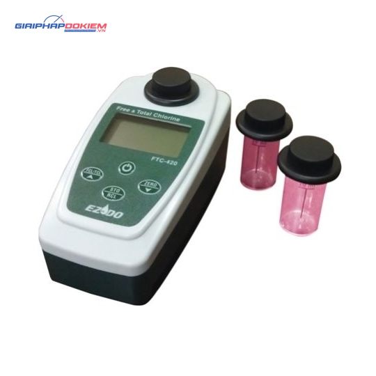 Máy đo Clo tự do và Clo tổng cầm tay EZDO FTC-420 (0 - 5.00 ppm) 1 Máy đo Clo tự do và Clo tổng cầm tay EZDO FTC-420 (0 – 5.00 ppm)