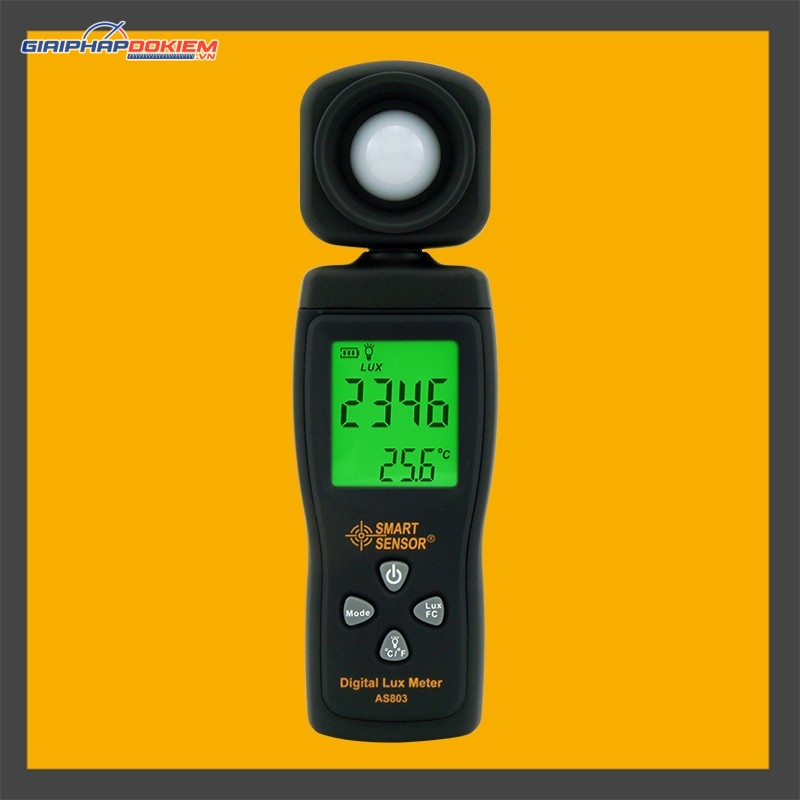 Máy đo cường độ ánh sáng SMARTSENSOR AS803 (1~200.000lux; ±5%rdg ±10) 1 Máy đo cường độ ánh sáng SMARTSENSOR AS803 (1~200.000lux; ±5%rdg ±10)