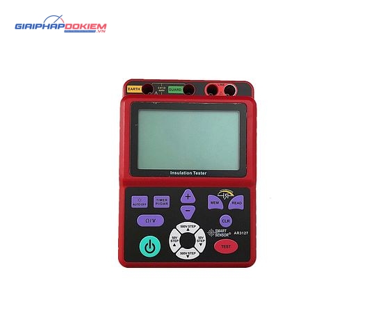 Máy đo điện trở cách điện cao áp SmartSensor AR3126 (500V/1000V/2500V/5000V, 0 - 1TΩ) 1 Máy đo điện trở cách điện cao áp SmartSensor AR3126 (500V/1000V/2500V/5000V, 0 – 1TΩ)