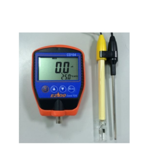 Máy đo độ dẫn điện, TDS, độ mặn, nhiệt độ cầm tay EZDO CD-104