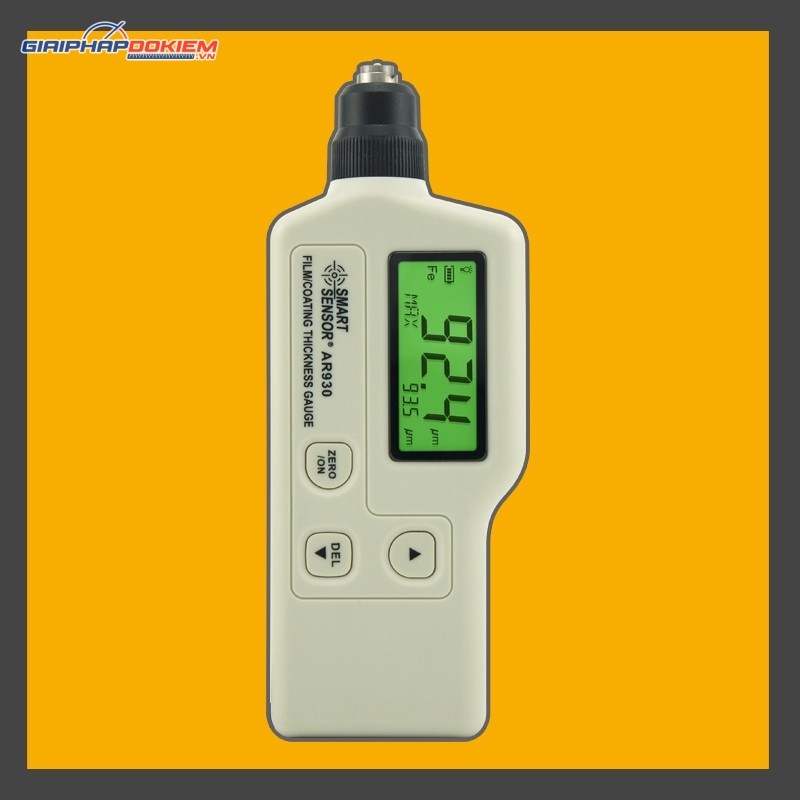 Máy đo độ dày lớp phủ SmartSensor AR930 (0~1800um, lưu dữ liệu) 1 Máy đo độ dày lớp phủ SmartSensor AR930 (0~1800um, lưu dữ liệu)