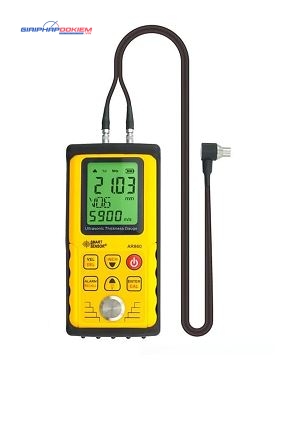 Máy đo độ dày siêu âm SMARTSENSOR AR860 (1.0-300.0mm) 2 Máy đo độ dày siêu âm SMARTSENSOR AR860 (1.0-300.0mm)