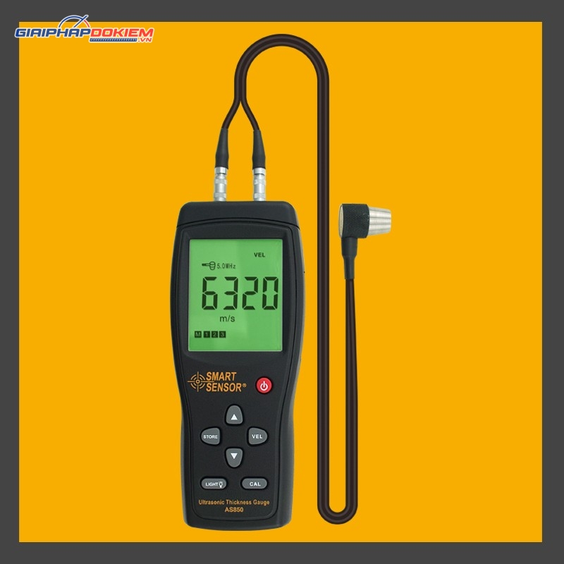 Máy đo độ dày vật liệu bằng siêu âm Smartsensor AS850 (1.2~225mm; ±(1%H+0.1)mm) 1 Máy đo độ dày vật liệu bằng siêu âm Smartsensor AS850 (1.2~225mm; ±(1%H+0.1)mm)