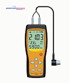 Máy đo độ dày vật liệu bằng siêu âm Smartsensor AS860 (1.2~225mm; ±(1%H+0.1)mm) 2 Máy đo độ dày vật liệu bằng siêu âm Smartsensor AS860 (1.2~225mm; ±(1%H+0.1)mm)