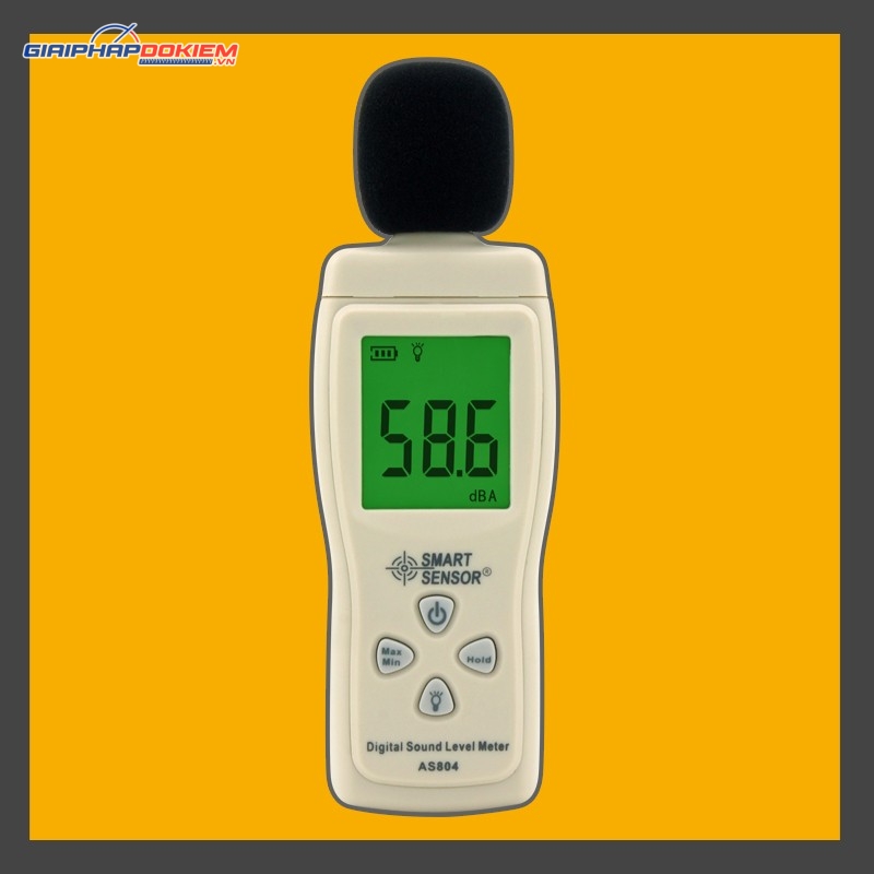 Máy đo độ ồn âm thanh Smartsensor AS804 (30~130 dBA, ±1.5dB) 1 Máy đo độ ồn âm thanh Smartsensor AS804 (30~130 dBA, ±1.5dB)