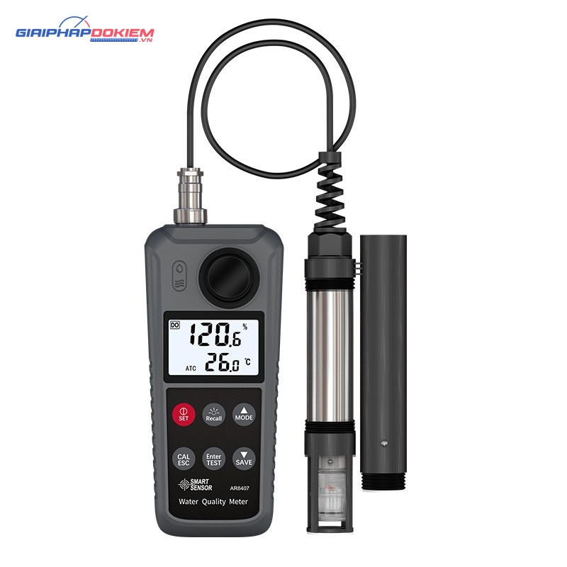 Máy đo DO, pH, Nitơ Amoniac trong nước SMARTSENSOR AR8407 (0-30,0mg/L, ±3,0% FS) 1 Máy đo DO, pH, Nitơ Amoniac trong nước SMARTSENSOR AR8407 (0-30,0mg/L, ±3,0% FS)