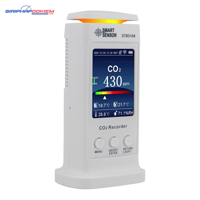 Máy đo khí CO2 SMARTSENSOR ST8310A (400 ~ 5000PPM) 1 Máy đo khí CO2 SMARTSENSOR ST8310A (400 ~ 5000PPM)