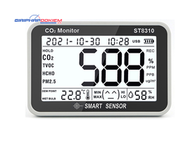 Máy đo khí CO2 SMARTSENSOR ST8310A (400 ~ 5000PPM) 2 Máy đo khí CO2 SMARTSENSOR ST8310A (400 ~ 5000PPM)