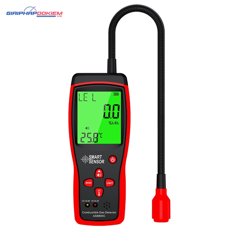 Máy dò khí dễ cháy SMARTSENSOR AS8800C (5ppm, 0-52℃) 1 Máy dò khí dễ cháy SMARTSENSOR AS8800C (5ppm, 0-52℃)