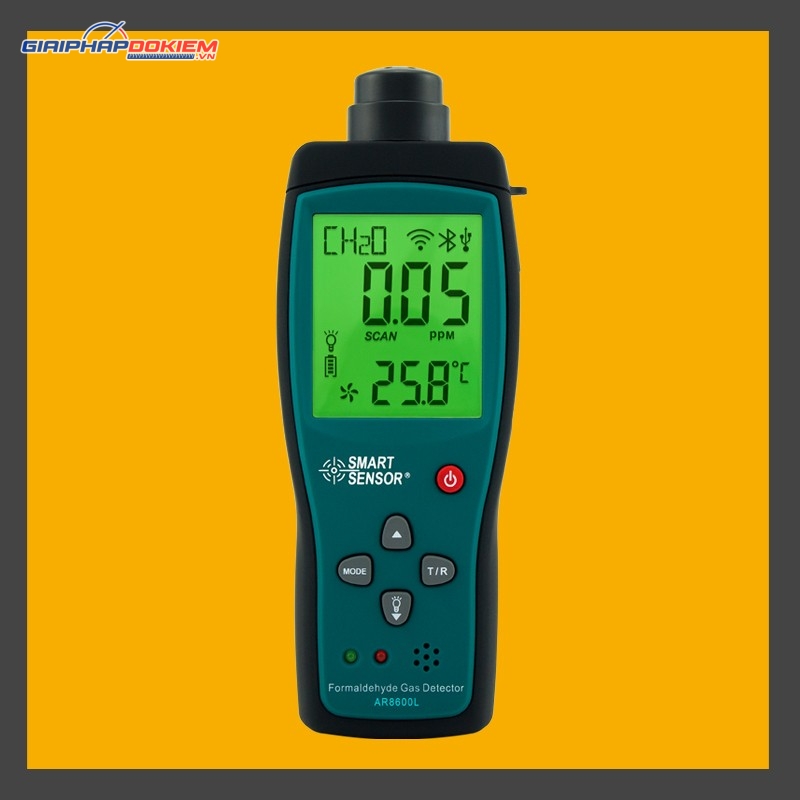 Máy đo khí Formaldehyde (HCHO) Smartsensor AR8600L (0 ~ 100PPM; ±2%) 1 Máy đo khí Formaldehyde (HCHO) Smartsensor AR8600L (0 ~ 100PPM; ±2%)