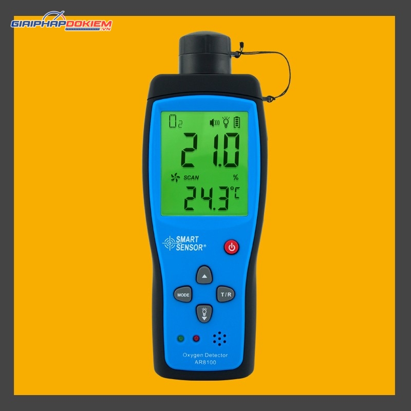 Máy đo khí Oxy Smartsensor AR8100 (0~25%; ≤±1.5% F · S) 1 Máy đo khí Oxy Smartsensor AR8100 (0~25%; ≤±1.5% F · S)