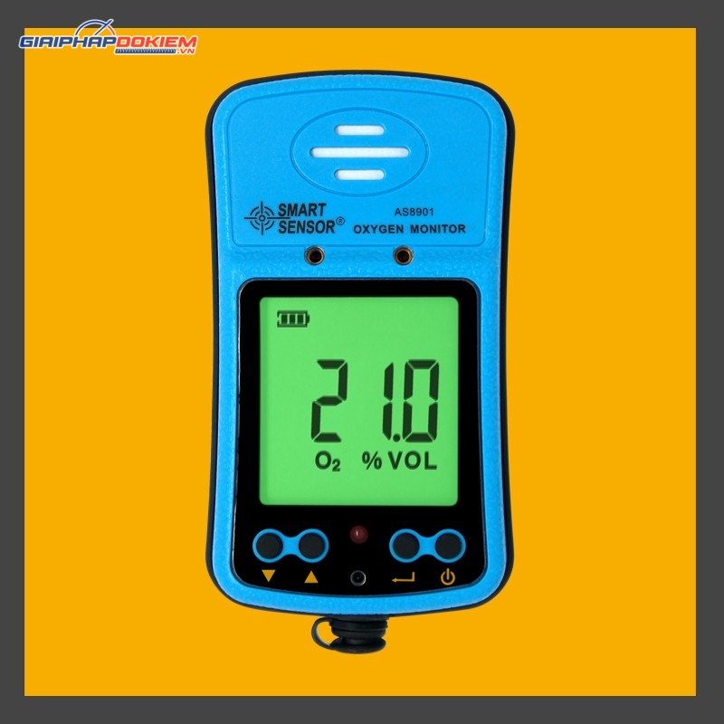 Máy đo khí oxy SMARTSENSOR AS8901 1 Máy đo khí oxy SMARTSENSOR AS8901