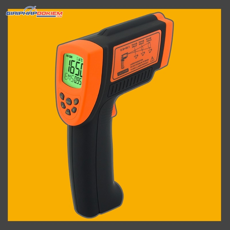 Máy đo nhiệt độ hồng ngoại SmartSensor AR882+ (-18~1650℃; ±2℃) 1 Máy đo nhiệt độ hồng ngoại SmartSensor AR882+ (-18~1650℃; ±2℃)