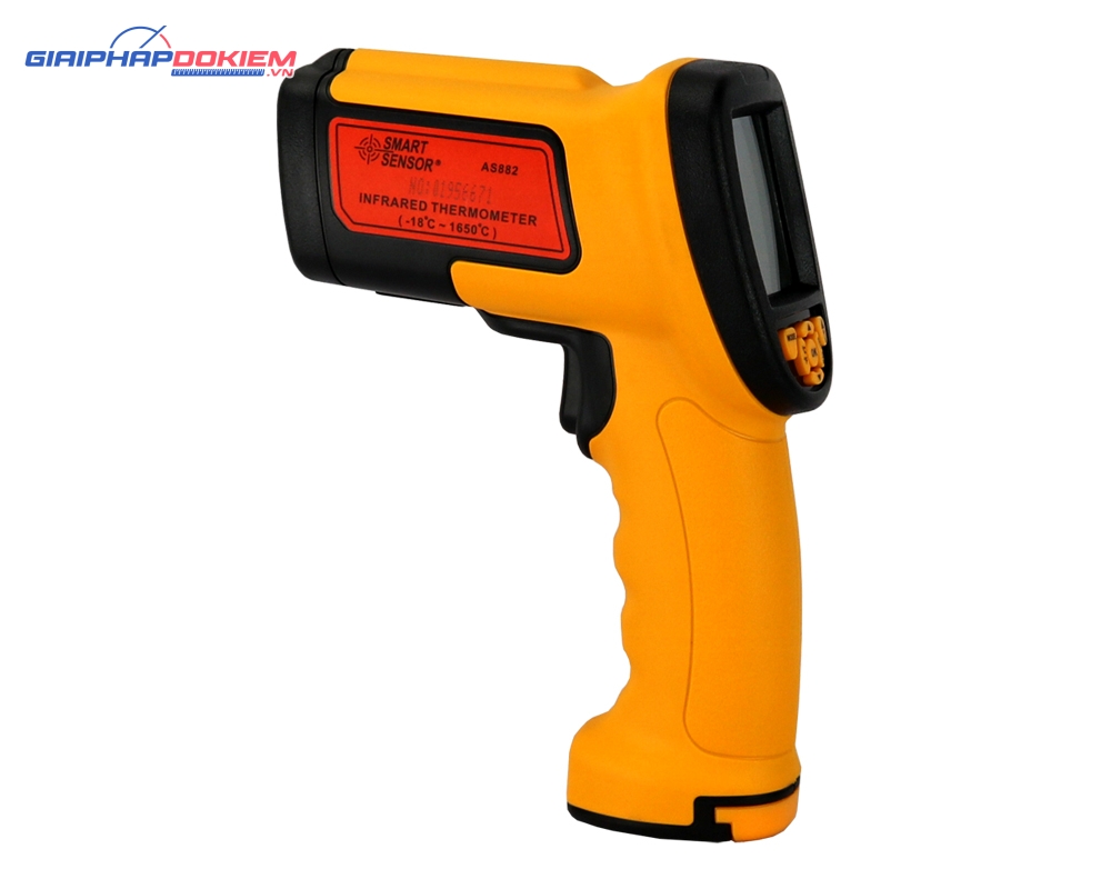 Máy đo nhiệt độ hồng ngoại SMARTSENSOR AS882 (1650℃) 1 Máy đo nhiệt độ hồng ngoại SMARTSENSOR AS882 (1650℃)