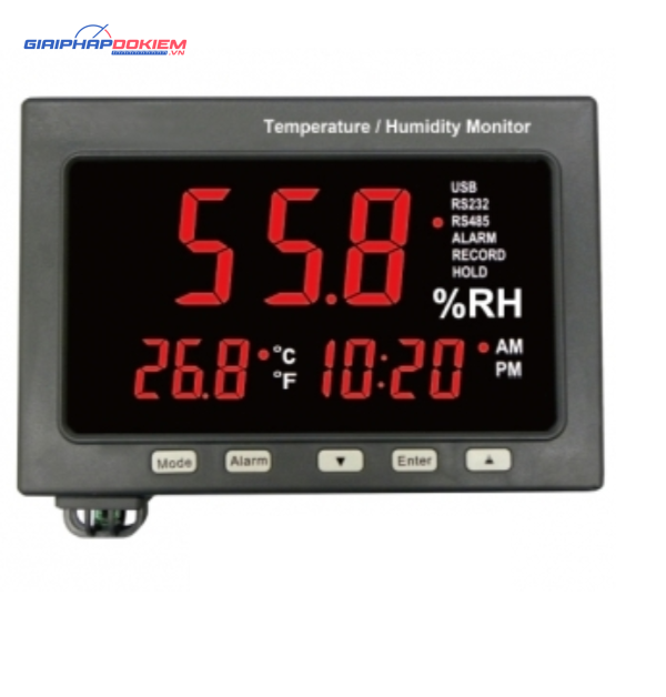 Máy đo nhiệt độ và độ ẩm EZDO HT-360D (-20~70°C, 5-95%RH, ghi dữ liệu) 1 Máy đo nhiệt độ và độ ẩm EZDO HT-360D (-20~70°C, 5-95%RH, ghi dữ liệu)