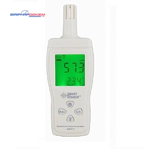 Máy đo nhiệt độ và độ ẩm Smartsensor AS817 (-10℃~50℃, 5%RH~98%RH) 2 Máy đo nhiệt độ và độ ẩm Smartsensor AS817 (-10℃~50℃, 5%RH~98%RH)