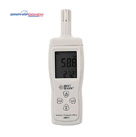 Máy đo nhiệt độ và độ ẩm Smartsensor AS837 (-10℃~50℃, 5%RH~98%RH) 2 Máy đo nhiệt độ và độ ẩm Smartsensor AS837 (-10℃~50℃, 5%RH~98%RH)