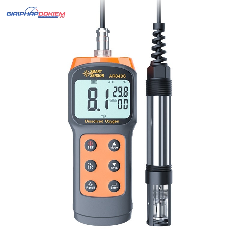 Máy đo oxy hòa tan SMARTSENSOR AR8406 (0.0 ~ 30.0mg/L) 1 Máy đo oxy hòa tan SMARTSENSOR AR8406 (0.0 ~ 30.0mg/L)
