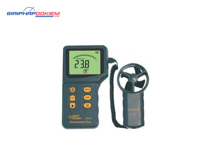 Máy đo tốc độ gió SMARTSENSOR AR836+ 1 Máy đo tốc độ gió SMARTSENSOR AR836+