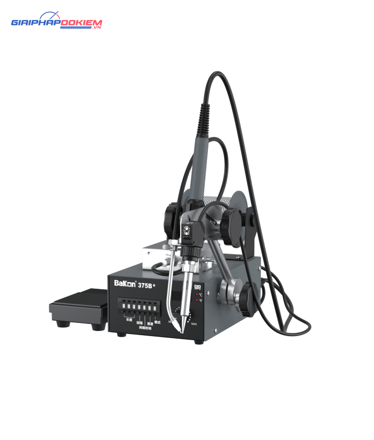 Máy hàn thiếc Bakon BK375B+ 70W (200~480°C) 1 Máy hàn thiếc Bakon BK375B+ 70W (200~480°C)