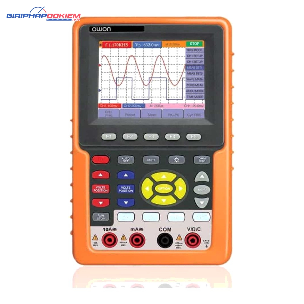 Máy hiện sóng cầm tay OWON HDS3102M-N (100MHz, 2CH) 1 Máy hiện sóng cầm tay OWON HDS3102M-N (100MHz, 2CH)