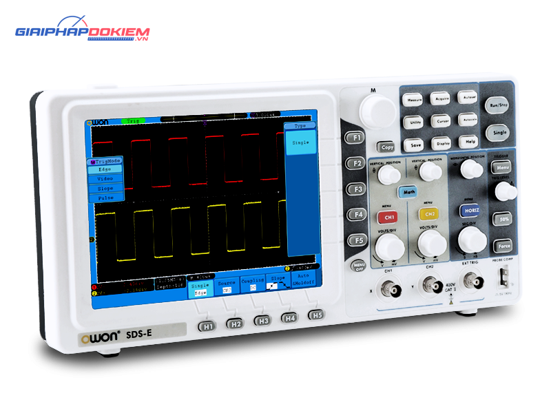 Máy hiện sóng số OWON SDS7102E (2 kênh, 100MHz, 1GS/s) 1 Máy hiện sóng số OWON SDS7102E (2 kênh, 100MHz, 1GS/s)