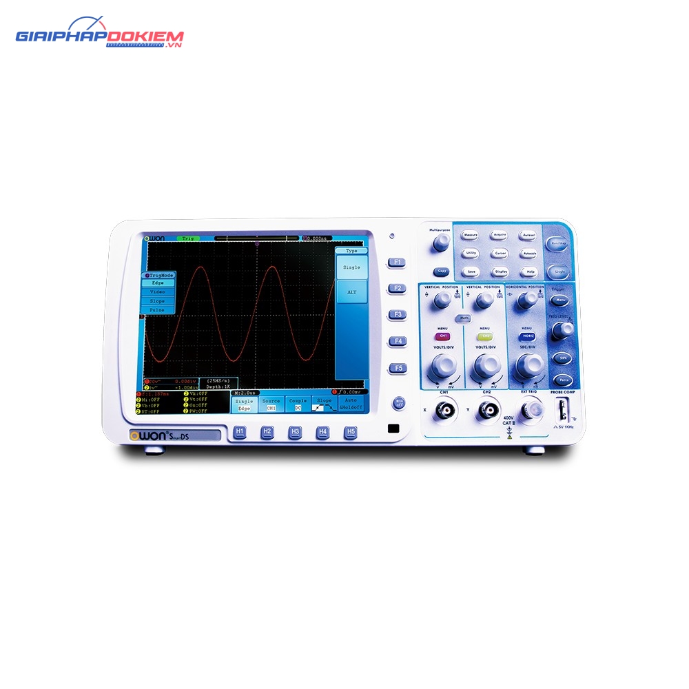 Máy hiện sóng số OWON SDS8102 (100MHz, 2GSa/s, 2 kênh) 1 Máy hiện sóng số OWON SDS8102 (100MHz, 2GSa/s, 2 kênh)