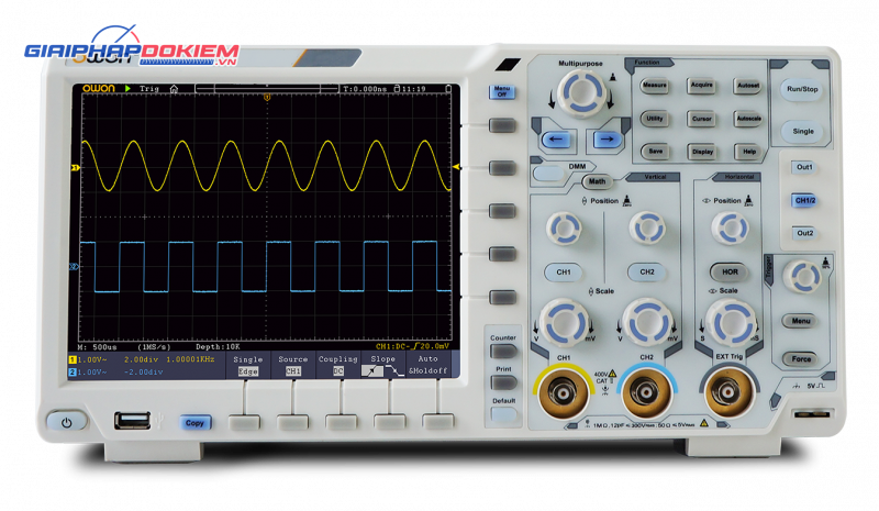 Máy hiện sóng số OWON XDS3202E (200MHz, 1GS/s, 2 kênh) 1 Máy hiện sóng số OWON XDS3202E (200MHz, 1GS/s, 2 kênh)