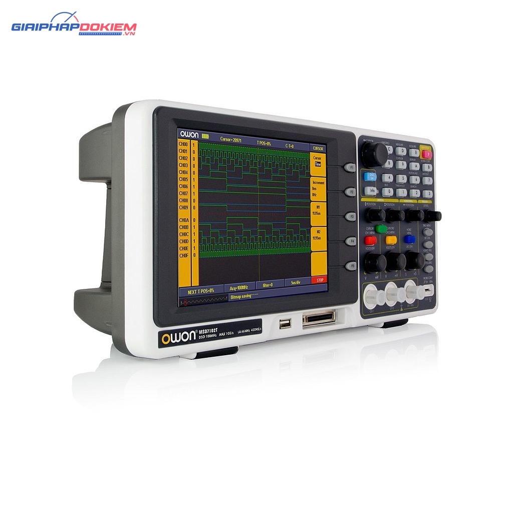 Máy hiện sóng số và phân tích logic Owon MSO5022S (25MHz, 2 kênh, 16 kênh logic) 1 Máy hiện sóng số và phân tích logic Owon MSO5022S (25MHz, 2 kênh, 16 kênh logic)