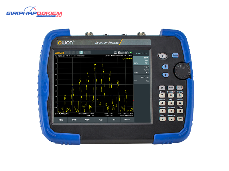 Máy phân tích phổ cầm tay OWON HSA1075-TG (9 kHz - 7.5 GHz) 1 Máy phân tích phổ cầm tay OWON HSA1075-TG (9 kHz – 7.5 GHz)