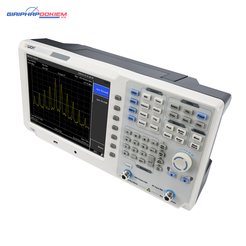 Máy phân tích phổ OWON XSA1015TG 1 Máy phân tích phổ OWON XSA1015TG