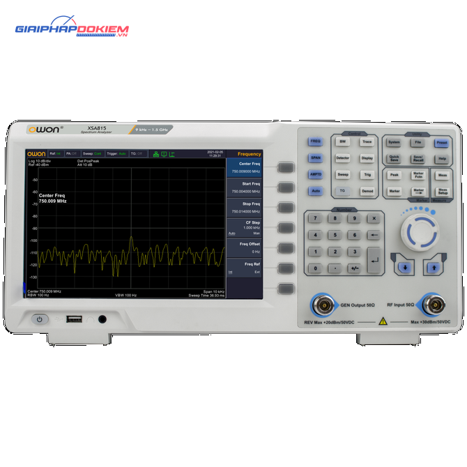 Máy phân tích phổ OWON XSA815 (9 kHz - 1.5 GHz) 1 Máy phân tích phổ OWON XSA815 (9 kHz – 1.5 GHz)