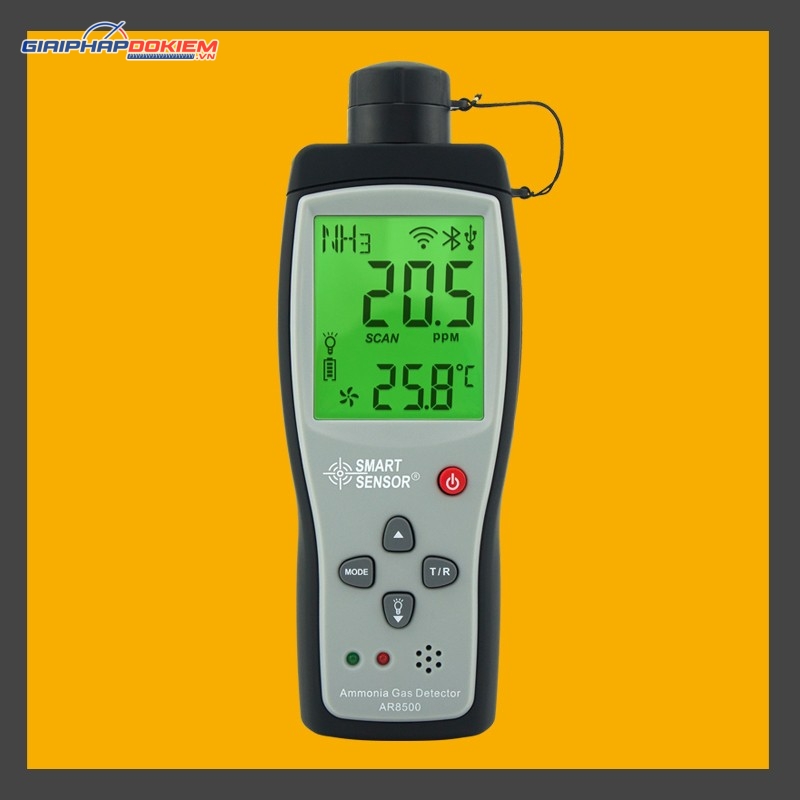 Máy phát hiện khí Ammonia SMARTSENSOR AR8500 1 Máy phát hiện khí Ammonia SMARTSENSOR AR8500