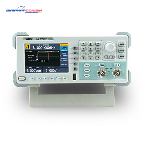 Máy phát xung OWON AG1022E (20M, 125MS/s, 2 kênh) 1 Máy phát xung OWON AG1022E (20M, 125MS/s, 2 kênh)