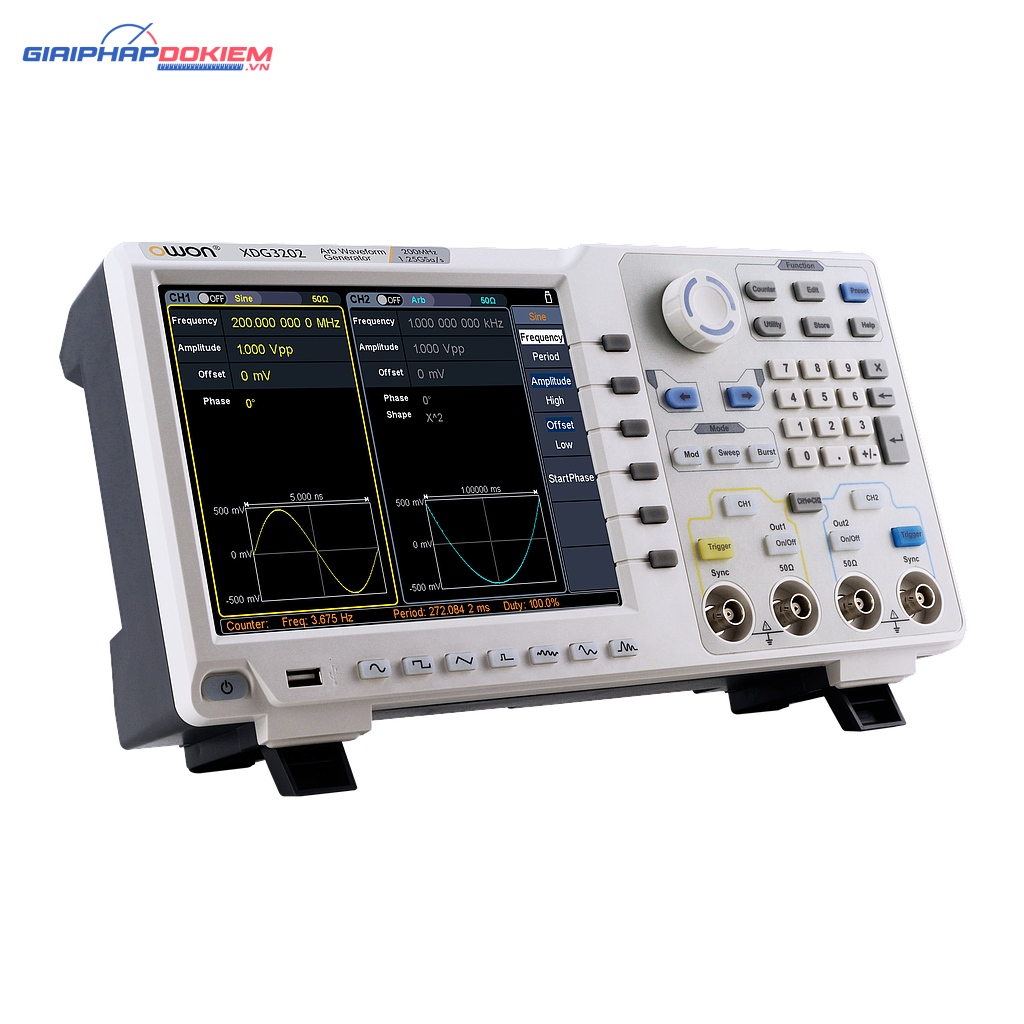 Máy phát xung OWON XDG3202T 1 Máy phát xung OWON XDG3202T