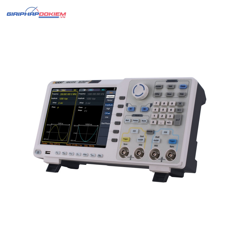 Máy phát xung OWON XDG3252 (250MHz, 2 kênh, 1.25GSa/s) 1 Máy phát xung OWON XDG3252 (250MHz, 2 kênh, 1.25GSa/s)