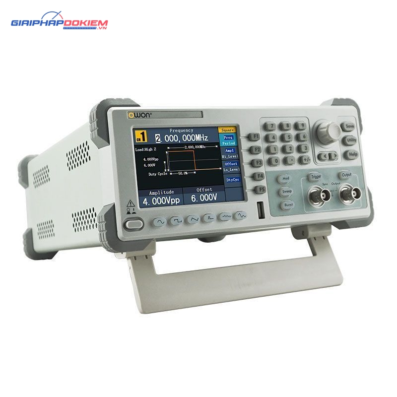 Máy phát xung tùy ý OWON AG051 5MHz, 1 kênh 1 Máy phát xung tùy ý OWON AG051 5MHz, 1 kênh