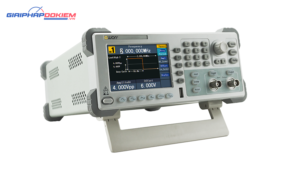 Máy phát xung tùy ý OWON AG1011 (10MHz, 125MS/s, 1 kênh) 1 Máy phát xung tùy ý OWON AG1011 (10MHz, 125MS/s, 1 kênh)