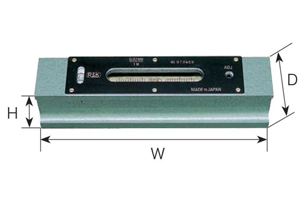 Li vô thanh 200mm độ nhạy 0.02mm/m Niigata Seiki FLW-200002 3 Li vô thanh 200mm chính xác cao