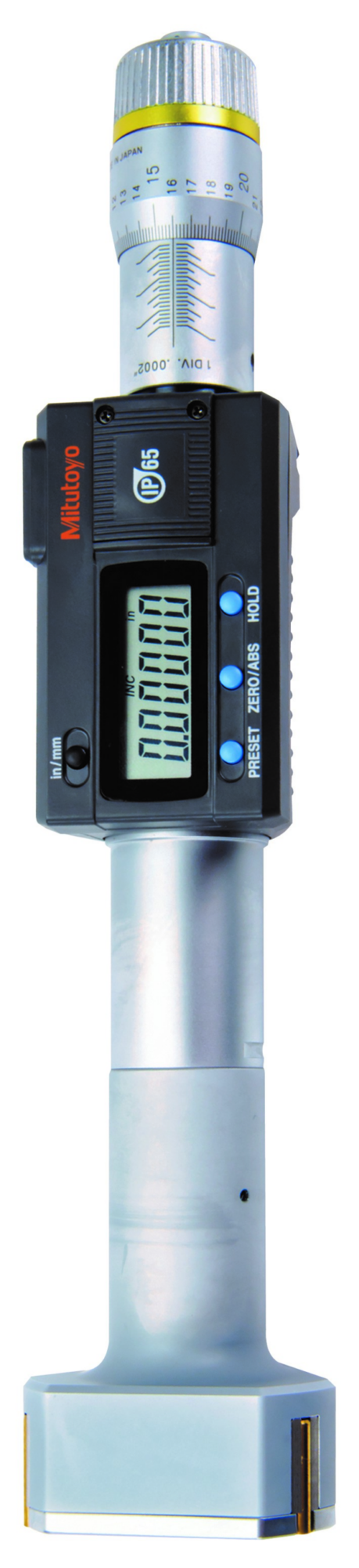 Panme Đo Lỗ 3 Chấu Điện Tử Metric/Metric, 2-2,5", IP65, TIN Mitutoyo 468-270 14 Panme đo lỗ điện tử