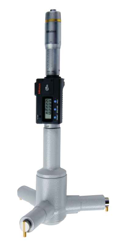 Panme Đo Lỗ 3 Chấu Điện Tử Metric/Metric, 7-8", IP65, TIN Mitutoyo 468-277 11 Panme đo lỗ ba chấu điện tử