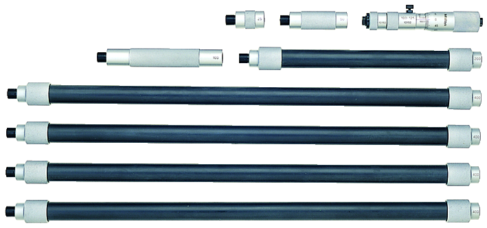 Panme đo trong dạng thanh nối Cơ Khí 100-2100mm Mitutoyo 139-177 6 Panme đo trong