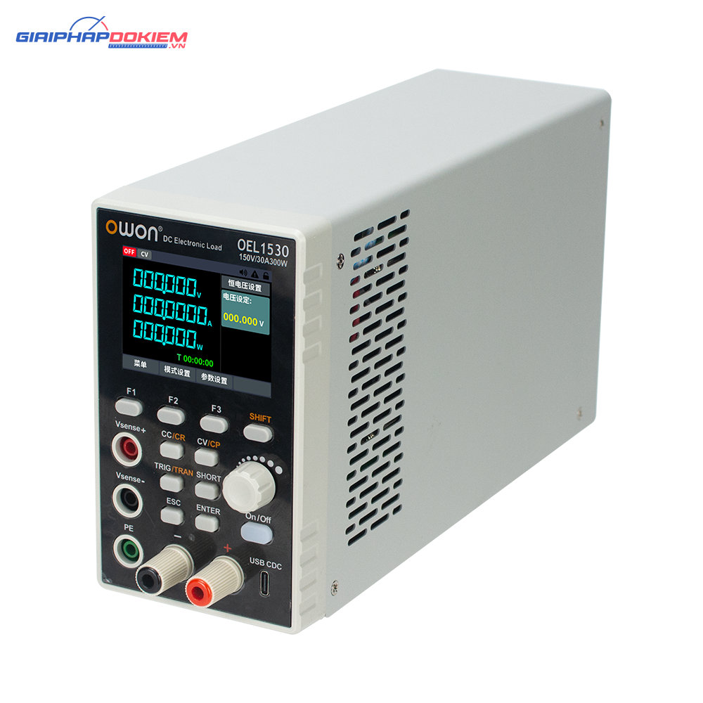 Tải giả điện tử DC OWON OEL1530 (0-150V, 0-30A, 300W) 1 Tải giả điện tử DC OWON OEL1530 (0-150V, 0-30A, 300W)