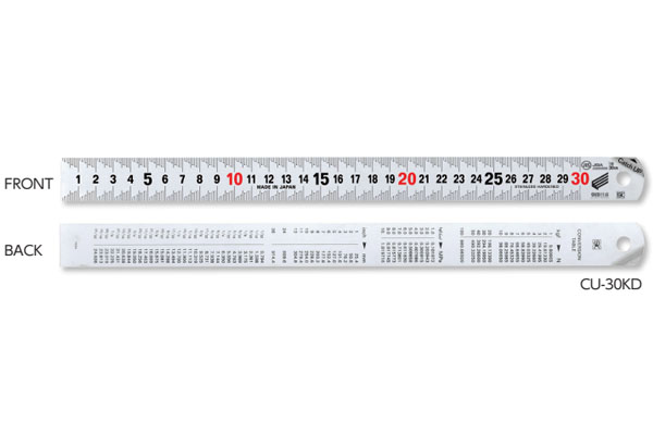 Thước lá dài 300mm Catch up, Niigata Seiki bề mặt phủ Satin Niigata Seiki CU-30KD 9 thuoc do do dai cu 30kd